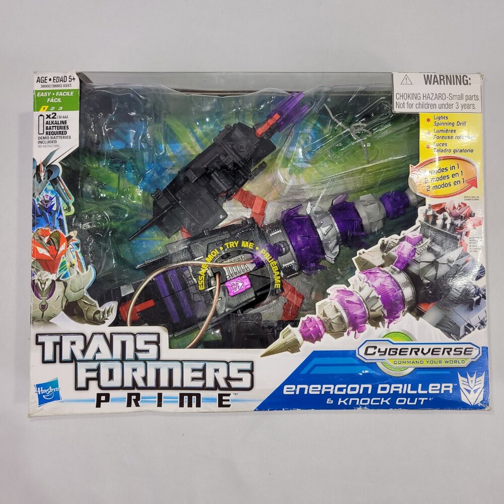 Transformers Prime 2011 Energon Driller Action Figure by Hasbro